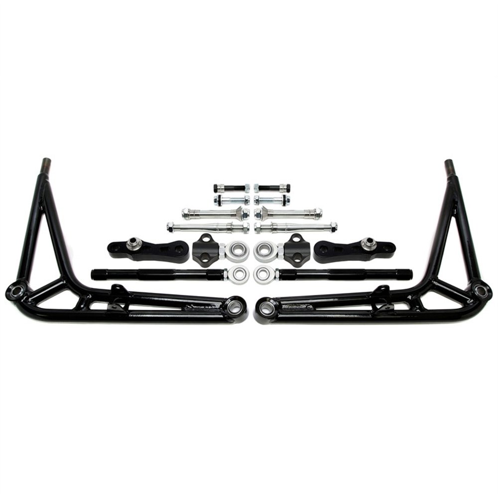 KIT BRAZOS DE SUSPENSIÓN Y RÓTULAS DE DIRECCIÓN REGULABLES BMW E46
