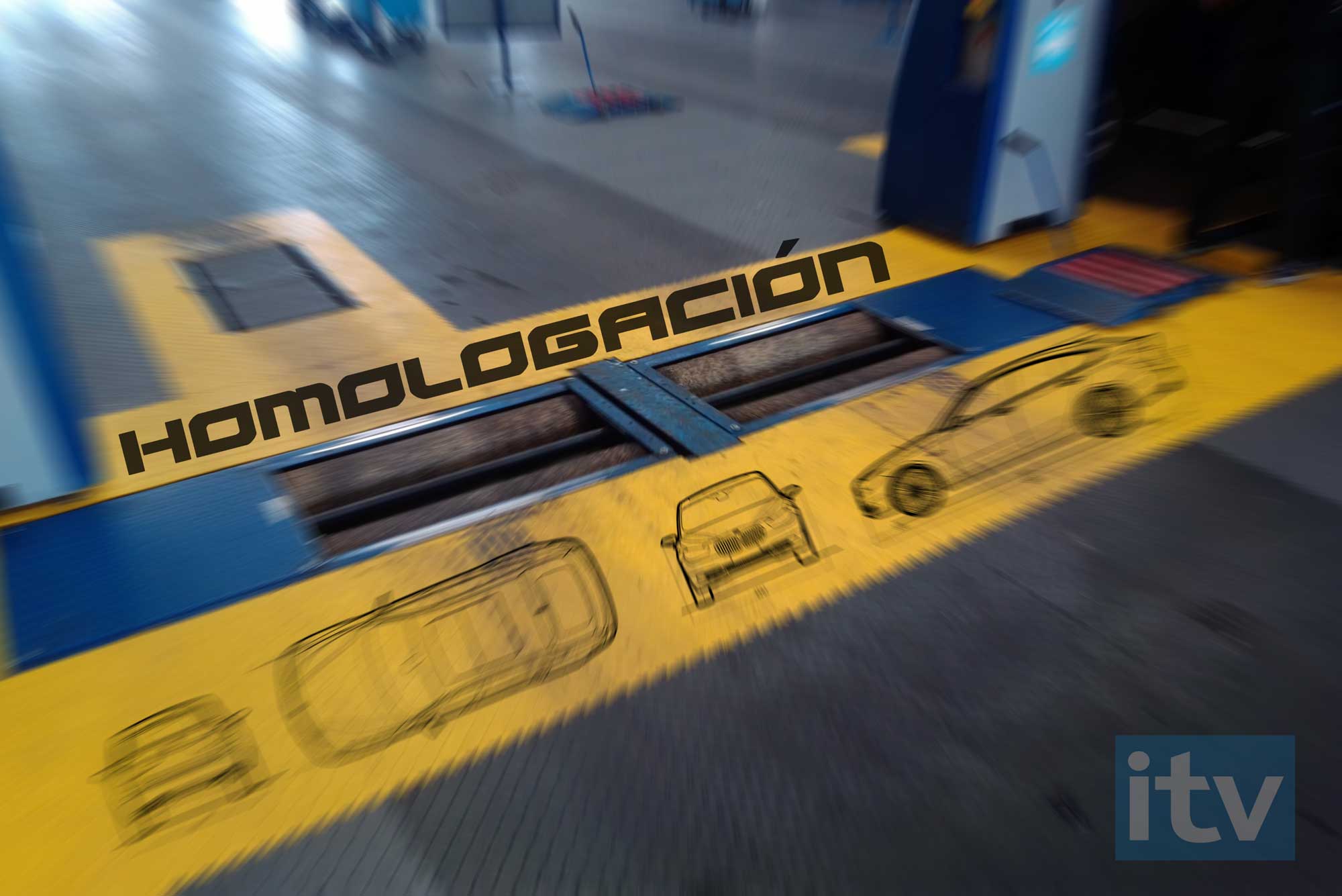 Vehículo preparado para homologar una suspensión roscada
