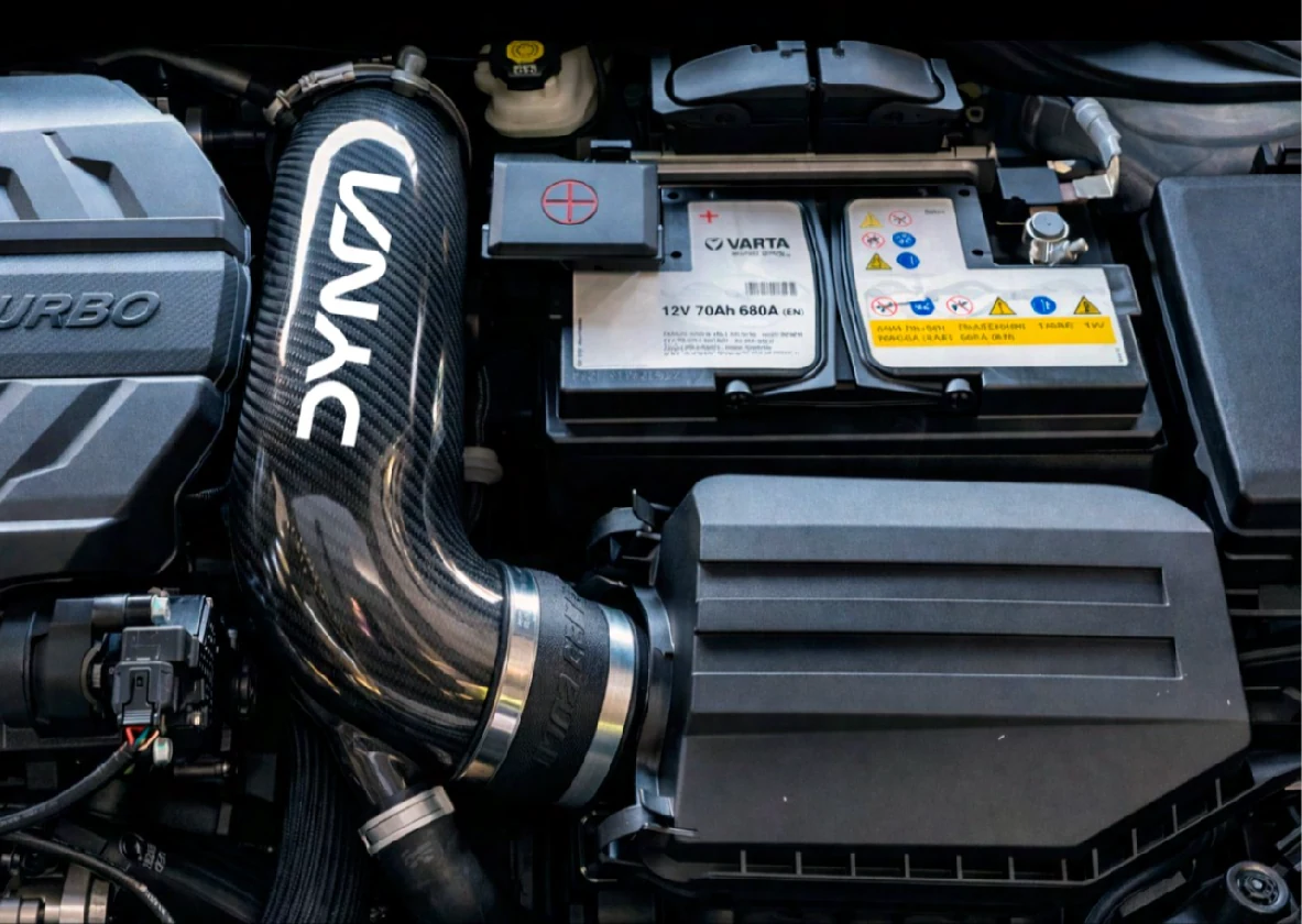 INLET + ADMISIÓN DE CARBONO DYNA 4" HYUNDAI I30 N / KONA N / VELOSTER N