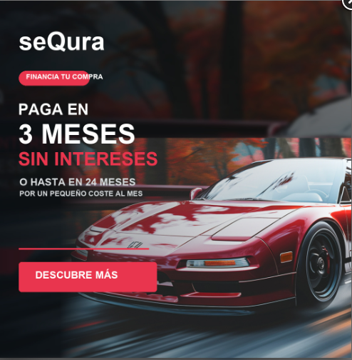 Paga en 3 meses sin intereses con seQura