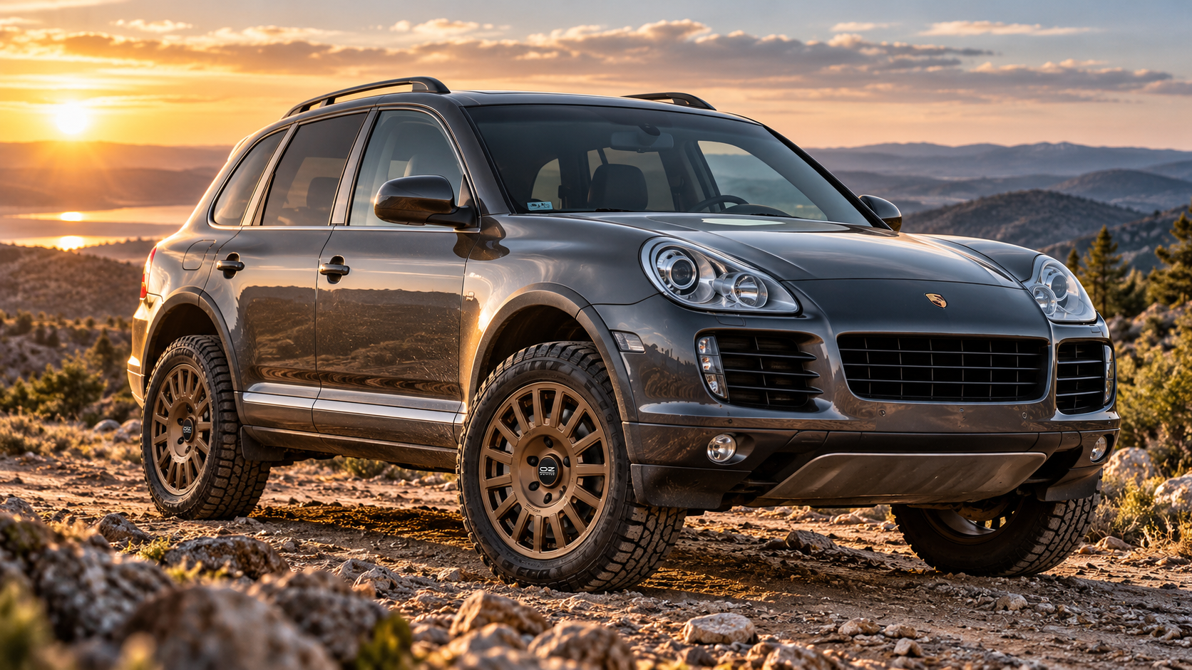 Porsche Cayenne 955/957 off-road: suspensiones GMC Shocks, protecciones y llantas OZ Rally Raid