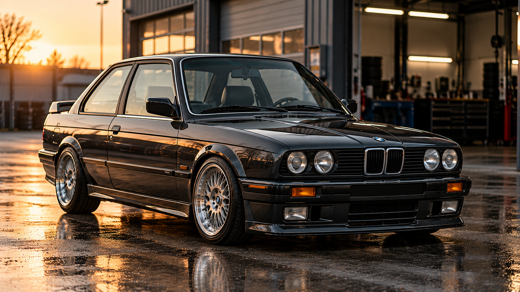 BMW E30 con suspensión roscada MTS Technik: MTSGWBM11, montaje y homologación
