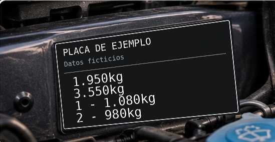 Comprobar peso máximo por eje en suspensiones Innocar Parts 3