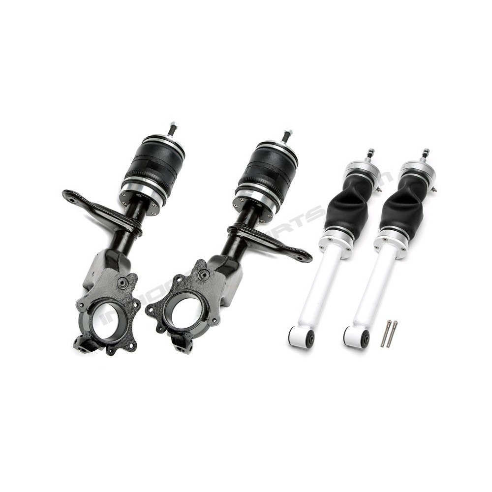 SET AMORTIGUADORES + BALONAS NEUMÁTICAS AUDI/VW (78-89)
