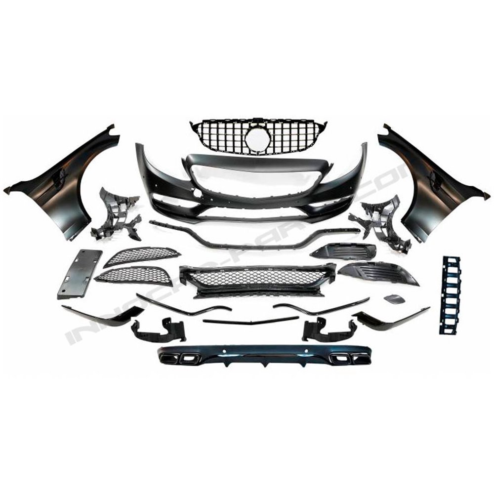 KIT CARROCERIA LOOK C63 AMG MERCEES CLASE C COUPE (14-18)