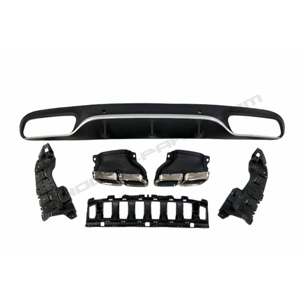 DIFUSOR LOOK C63 MERCEDES CLASE C COUPE (14-18)