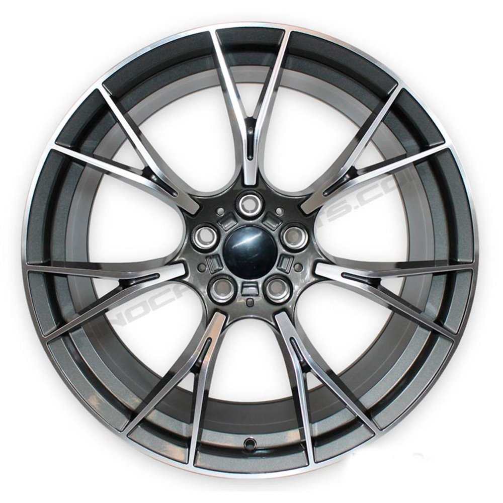 4X LLANTAS 20" GUN METAL MACHINED BMW