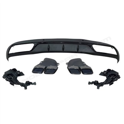 DIFUSOR LOOK C63 MERCEDES CLASE C (14-18)