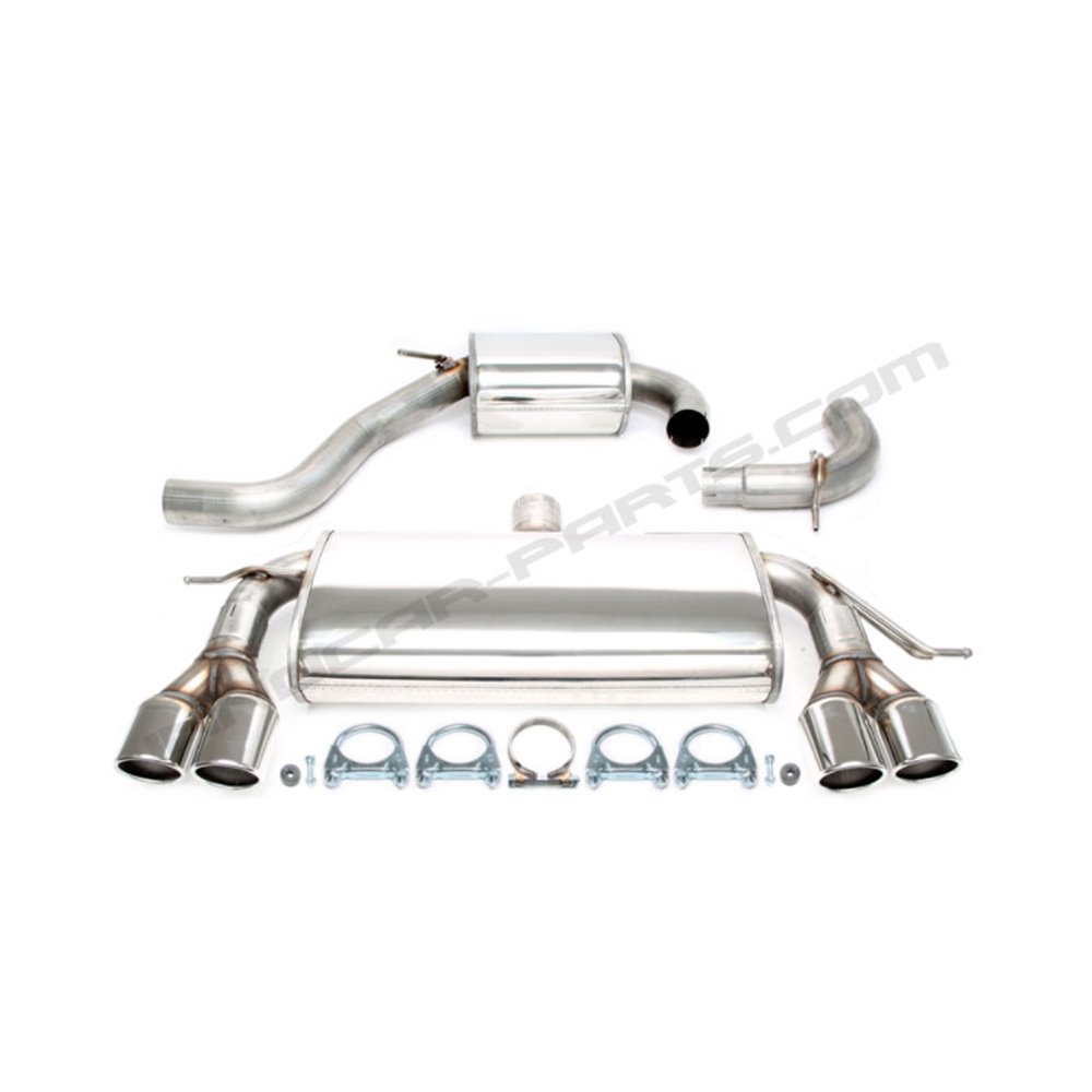 CATBACK DUPLEX INOX. AUDI/VW