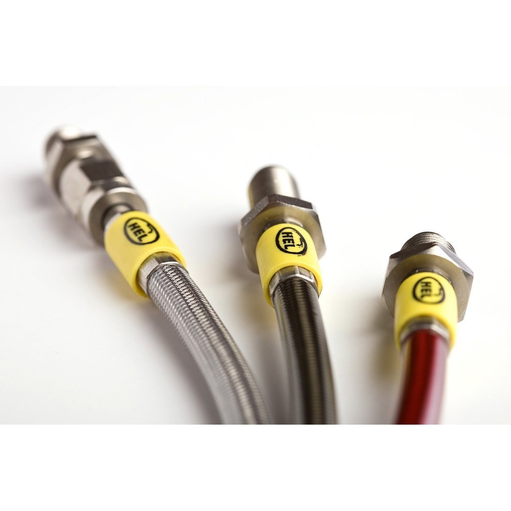 SET LATIGUILLOS METALICOS HEL PERFORMANCE VW GOLF