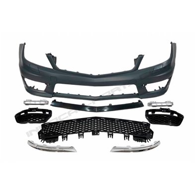 PARAGOLPES LOOK AMG C63 MERCEDES CLASE C (07-13)