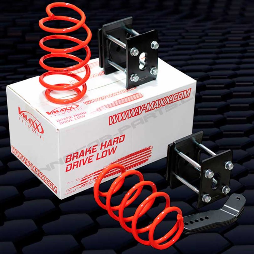 MUELLES DEPORTIVOS V-MAXX VW CADDY III/IV (BALLESTA DOBLE)