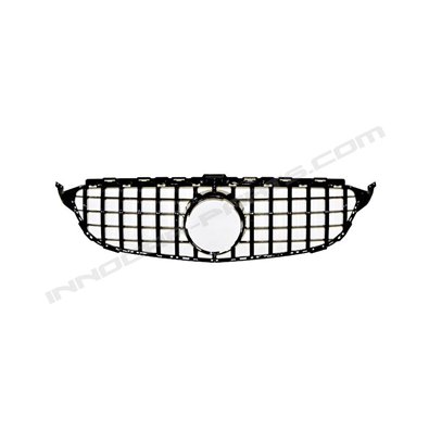 PARRILLA LOOK GTR BLACK MERCEDES CLASE C (14-18)